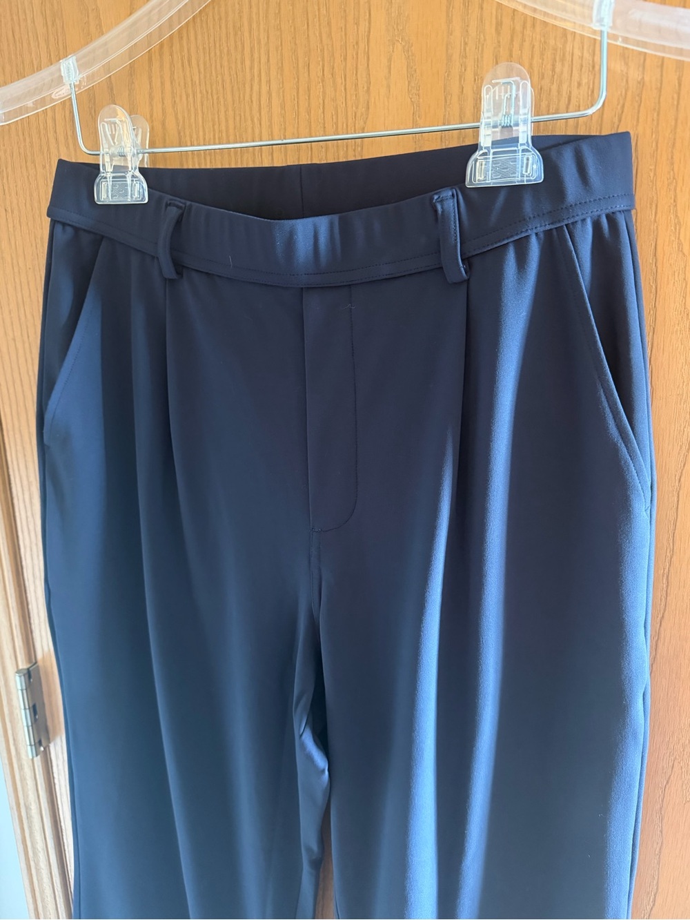 NWT Halara Navy Blue Flex DayStretch High Waisted Work Flare Pant Women’s Size M - Picture 2 of 10